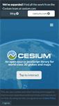 Mobile Screenshot of cesiumjs.org